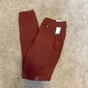 BOGO FREE!! Maurice’s womens maroon jeggings